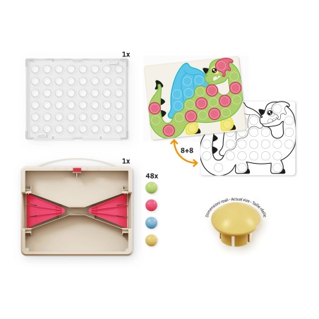 Quercetti PlayEco Mozaika Fantacolor Junior