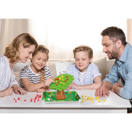 Quercetti Stay Apple balanční hra Jablíčkobraní