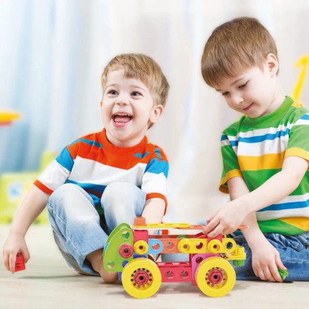 Quercetti Tecno Jumbo konstrukční stavebnice 72 ks