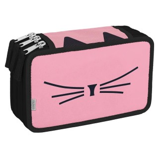 Helma 365 Školní penál třípatrový Cat lady