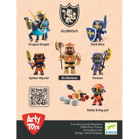 DJECO Arty toys figurka Ze Glorious