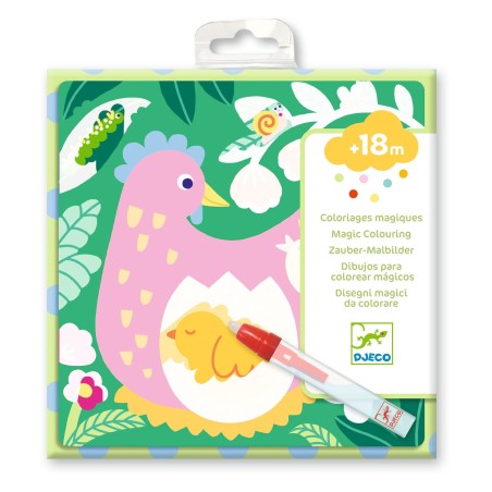 DJECO Vodní omalovánky Zvířátka v zahradě