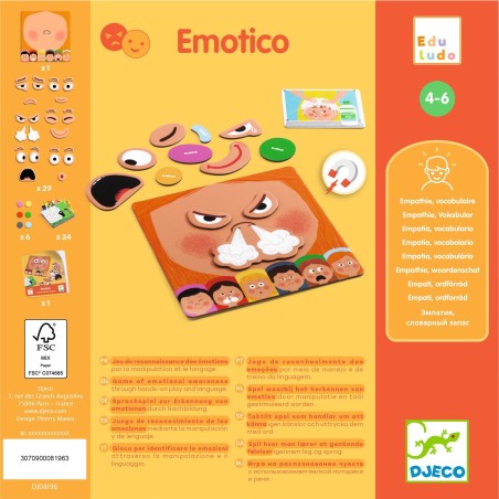 DJECO Eduludo Vzdělávací hra Emotico