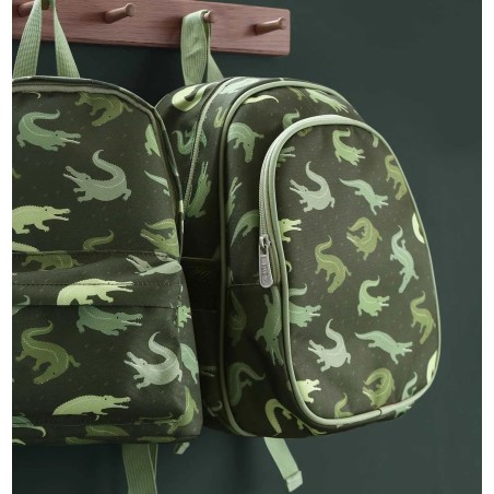 A Little Lovely Company batůžek do školky krokodýl
