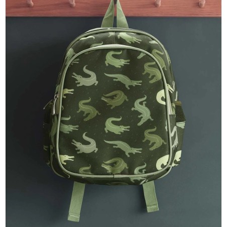 A Little Lovely Company batůžek do školky krokodýl