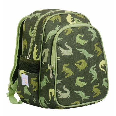 A Little Lovely Company batůžek do školky krokodýl