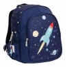 A Little Lovely Company batůžek do školky vesmírná raketa