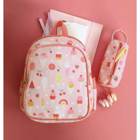 A Little Lovely Company batůžek do školky zmrzlina