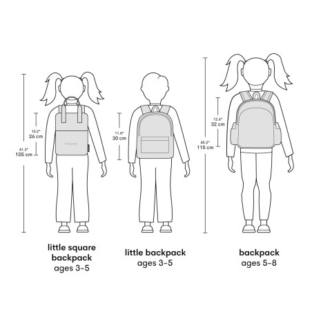 A Little Lovely Company batůžek do školky srdce