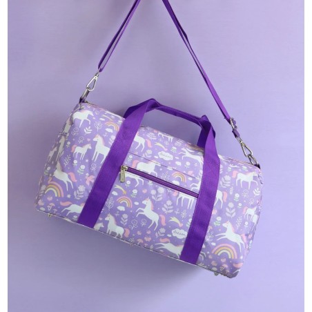 A Little Lovely Company Dětská cestovní taška jednorožci a duha