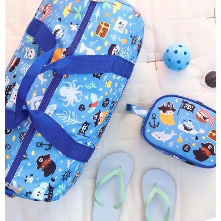 A Little Lovely Company Dětská cestovní taška piráti