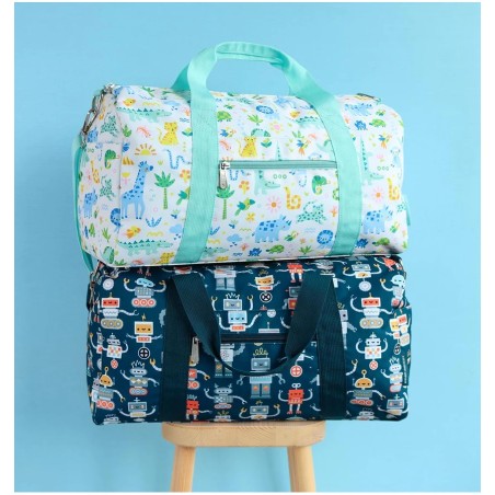 A Little Lovely Company Dětská cestovní taška roboti