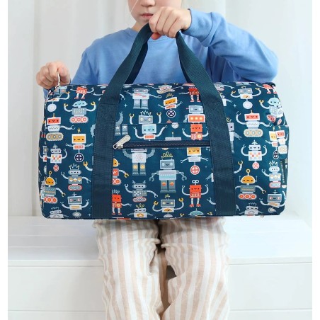 A Little Lovely Company Dětská cestovní taška roboti