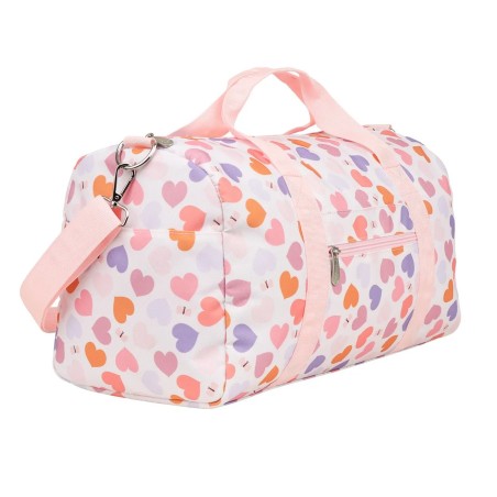 A Little Lovely Company Dětská cestovní taška srdce