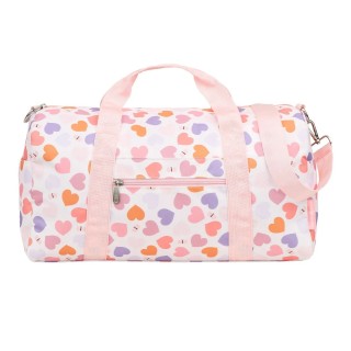 A Little Lovely Company Dětská cestovní taška srdce