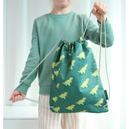 A Little Lovely Company Dětský sportovní pytel dinosaurus