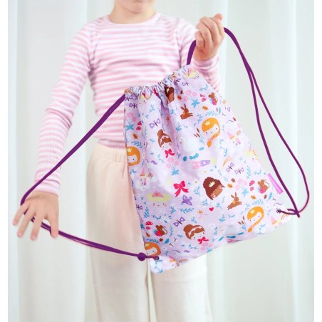 A Little Lovely Company Dětský sportovní pytel princezny
