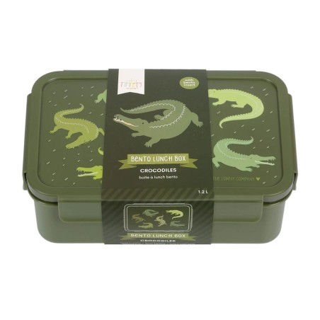A Little Lovely Company Box na svačinu krokodýl