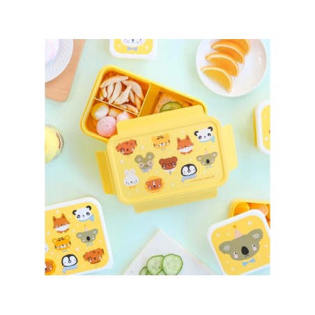 A Little Lovely Company Box na svačinu zvířecí kamarádi