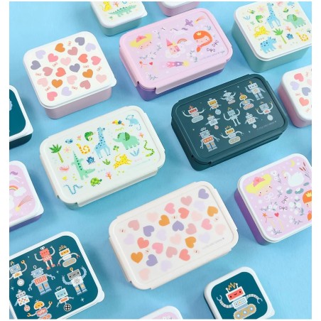 A Little Lovely Company Box na svačinu roboti