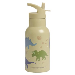 A Little Lovely Company Nerezová lahev na pití dinosauři 350 ml