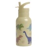 A Little Lovely Company Nerezová lahev na pití dinosauři 350 ml