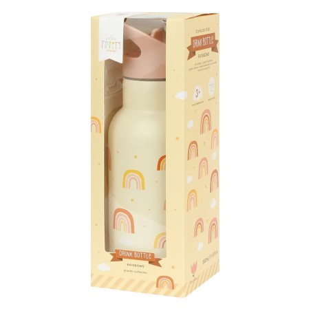 A Little Lovely Company Nerezová lahev na pití duha 350 ml