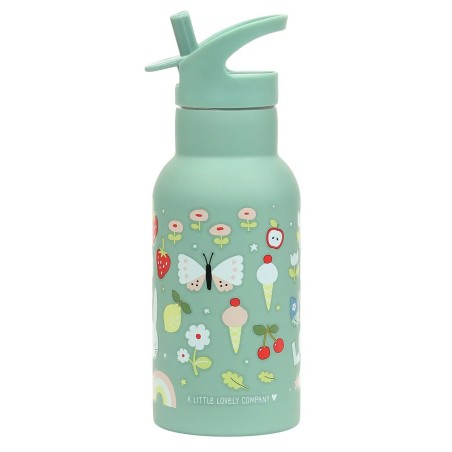 A Little Lovely Company Nerezová lahev na pití radost 350 ml