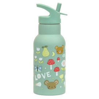 A Little Lovely Company Nerezová lahev na pití radost 350 ml