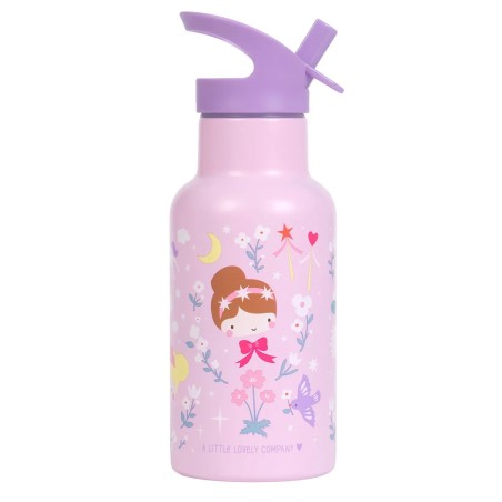 A Little Lovely Company Nerezová lahev na pití princezny 350 ml