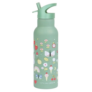 A Little Lovely Company Nerezová lahev na pití radost 500 ml