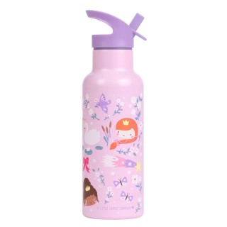 A Little Lovely Company Nerezová lahev na pití princezny 500 ml