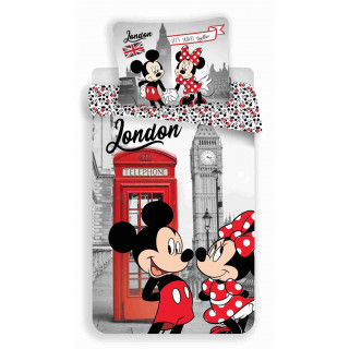 Jerry Fabrics Povlečení MM in London Telephone 140x200, 70x90 cm