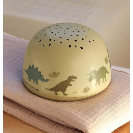 A Little Lovely Company Lampa s projektorem dinosauři