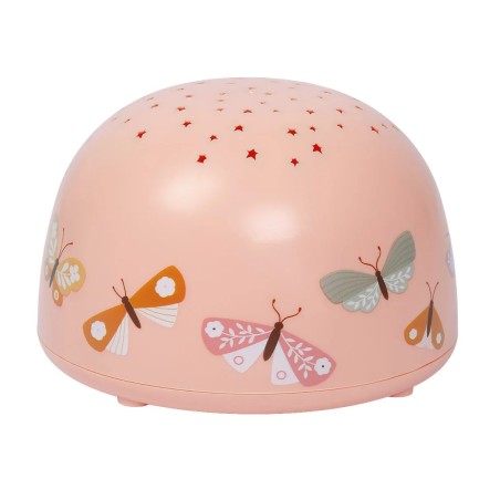 A Little Lovely Company Lampa s projektorem motýlci