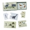A Little Lovely Company Přiřazovací puzzle počítání s dinosaury