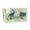 A Little Lovely Company Přiřazovací puzzle počítání s dinosaury