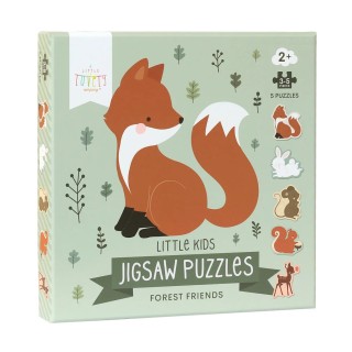 A Little Lovely Company Puzzle s lesními zvířátky