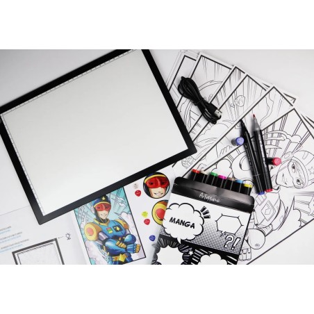 Sycomore Artissimo Kreslící tablet s podsvícením Manga