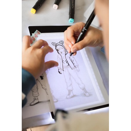 Sycomore Artissimo Kreslící tablet s podsvícením Manga postavy