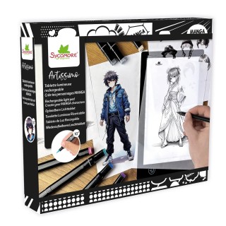 Sycomore Artissimo Kreslící tablet s podsvícením Manga postavy