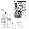 Sycomore Artissimo layout papíry A4 + textury Manga