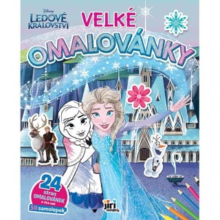Jiri Models Velké omalovánky Ledové království
