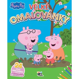 Jiri Models Velké omalovánky Prasátko Peppa