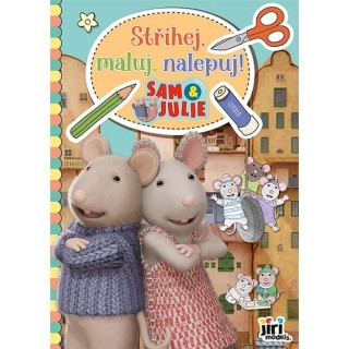 Jiri Models Stříhej, maluj, nalepuj! Dům myšek Sam & Julie