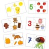 Jiri Models Duo puzzle pro předškoláky Čísla, barvy, tvary