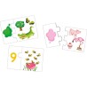 Jiri Models Duo puzzle pro předškoláky Čísla, barvy, tvary