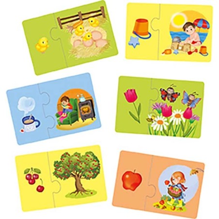 Jiri Models Duo puzzle Roční období