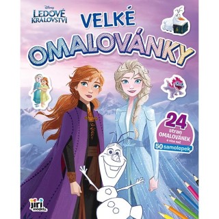 Jiri Models Velké omalovánky Ledové království