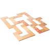 New Classic Toys Dřevěné domino dopravní prostředky